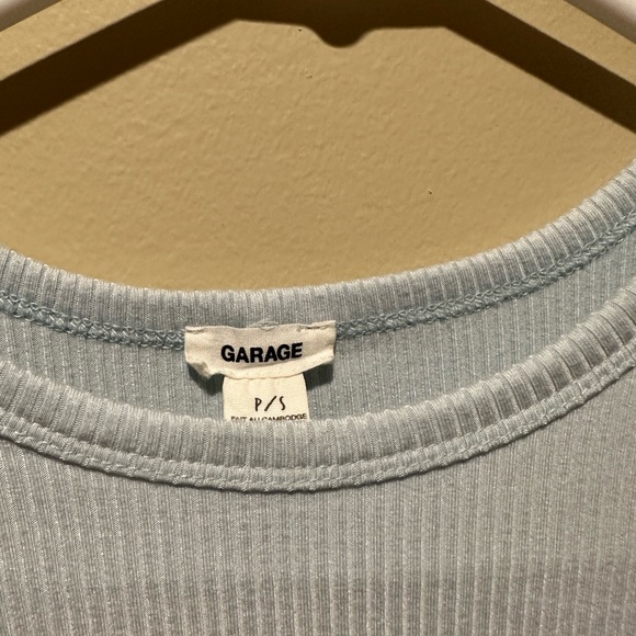 Light blue tie baby tee - Picture 4 of 4
